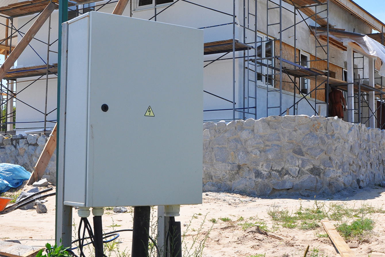 Baustrom bei WIN-TEC in Pressath