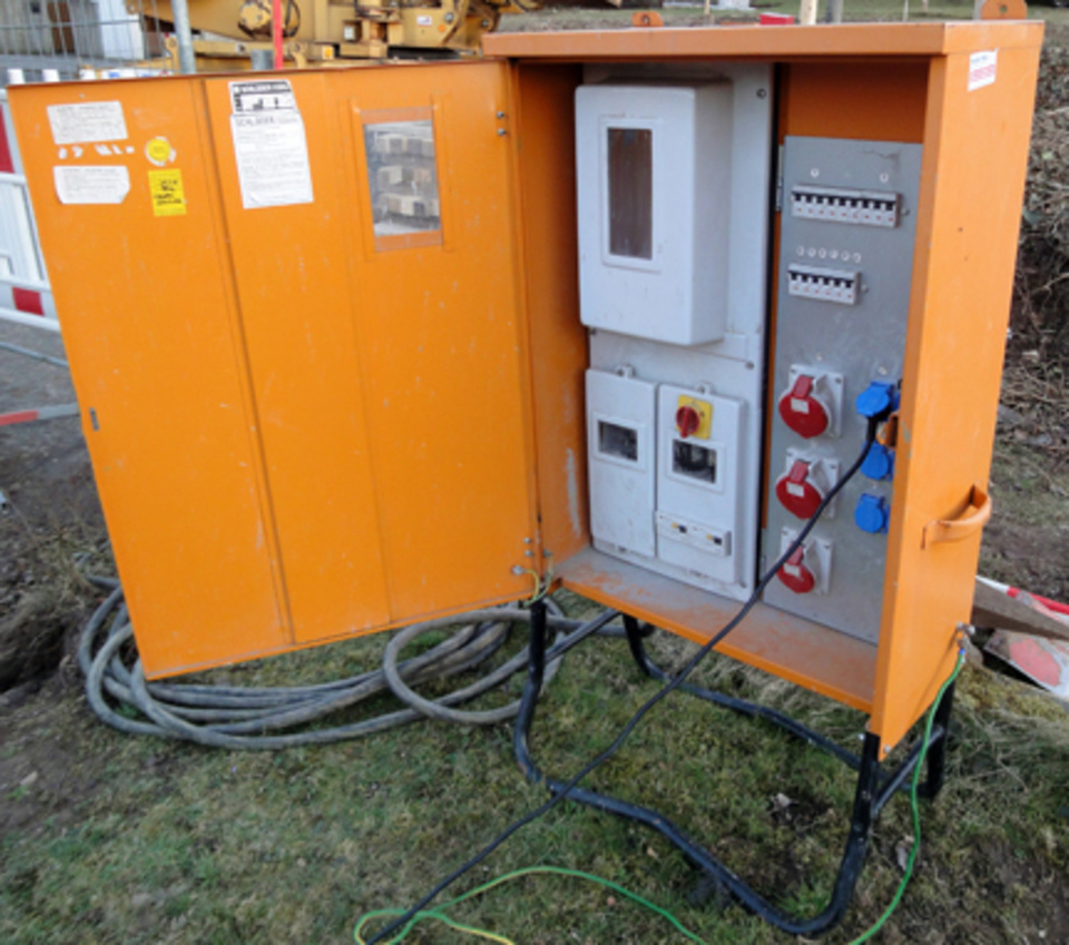 Baustromkasten bei WIN-TEC in Pressath