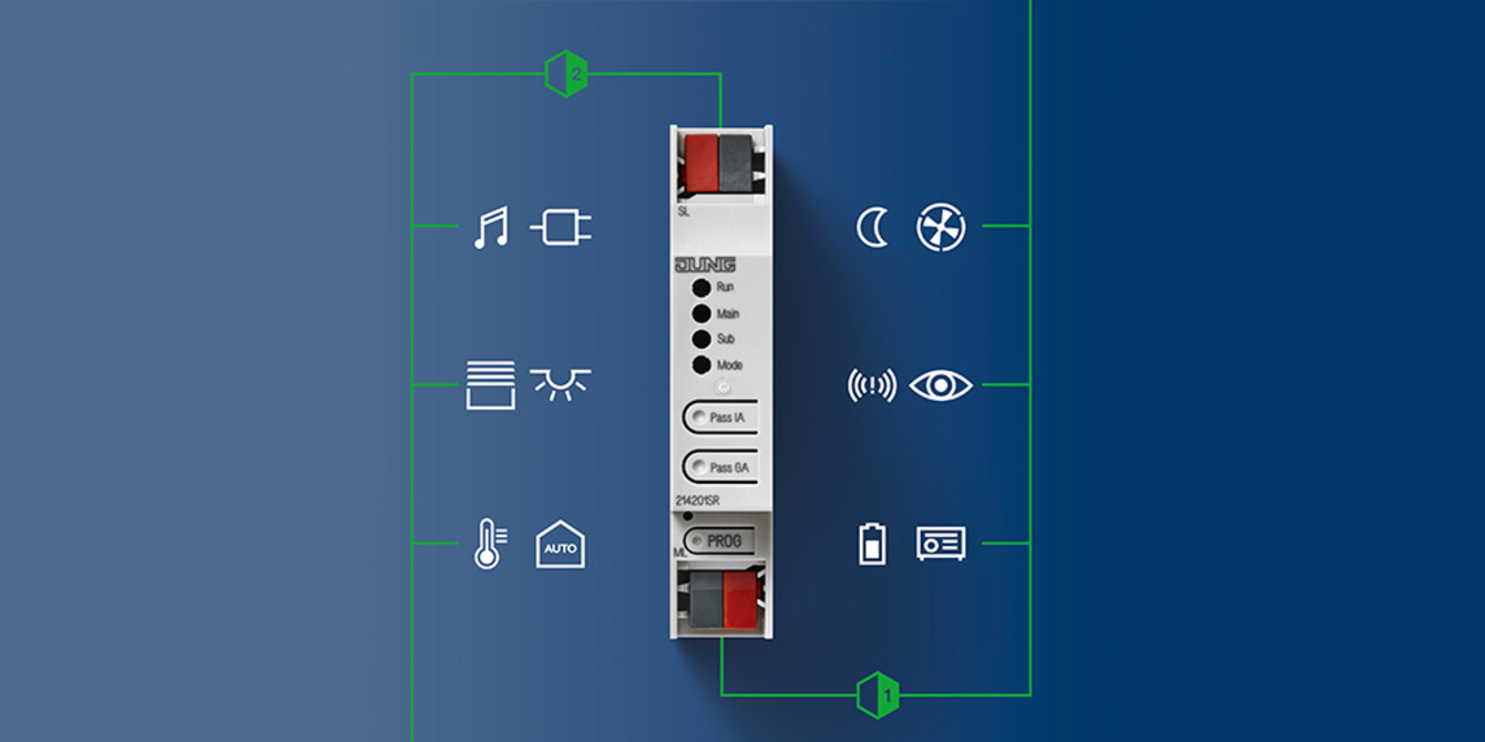 KNX Bereichs- und Linienkoppler bei WIN-TEC in Pressath